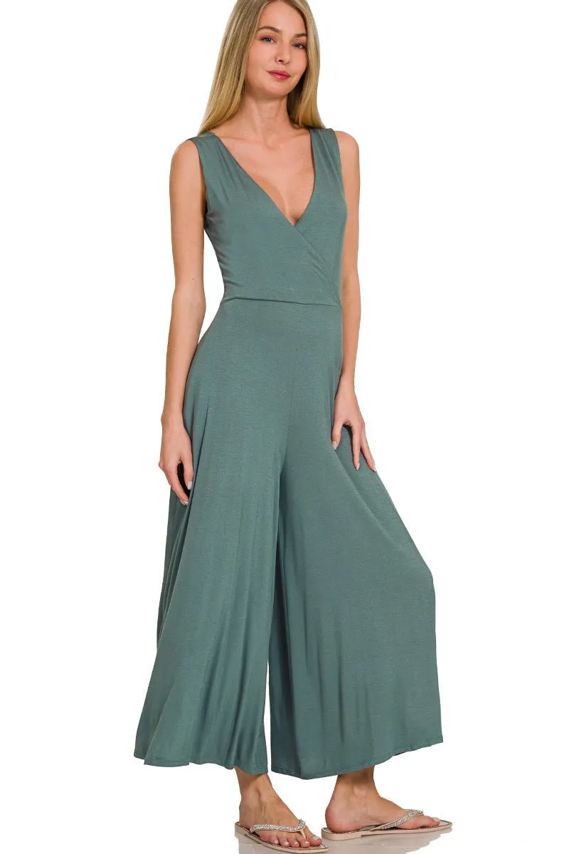 Jade Sleeveless Jumpsuit